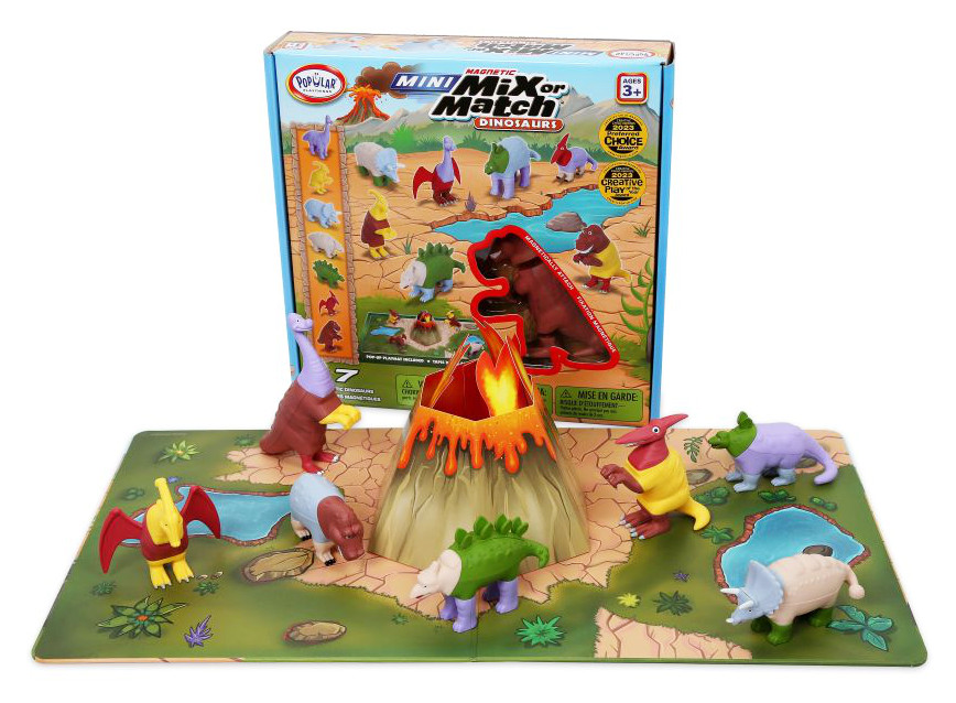 Malblo magnetic mini dinozaury